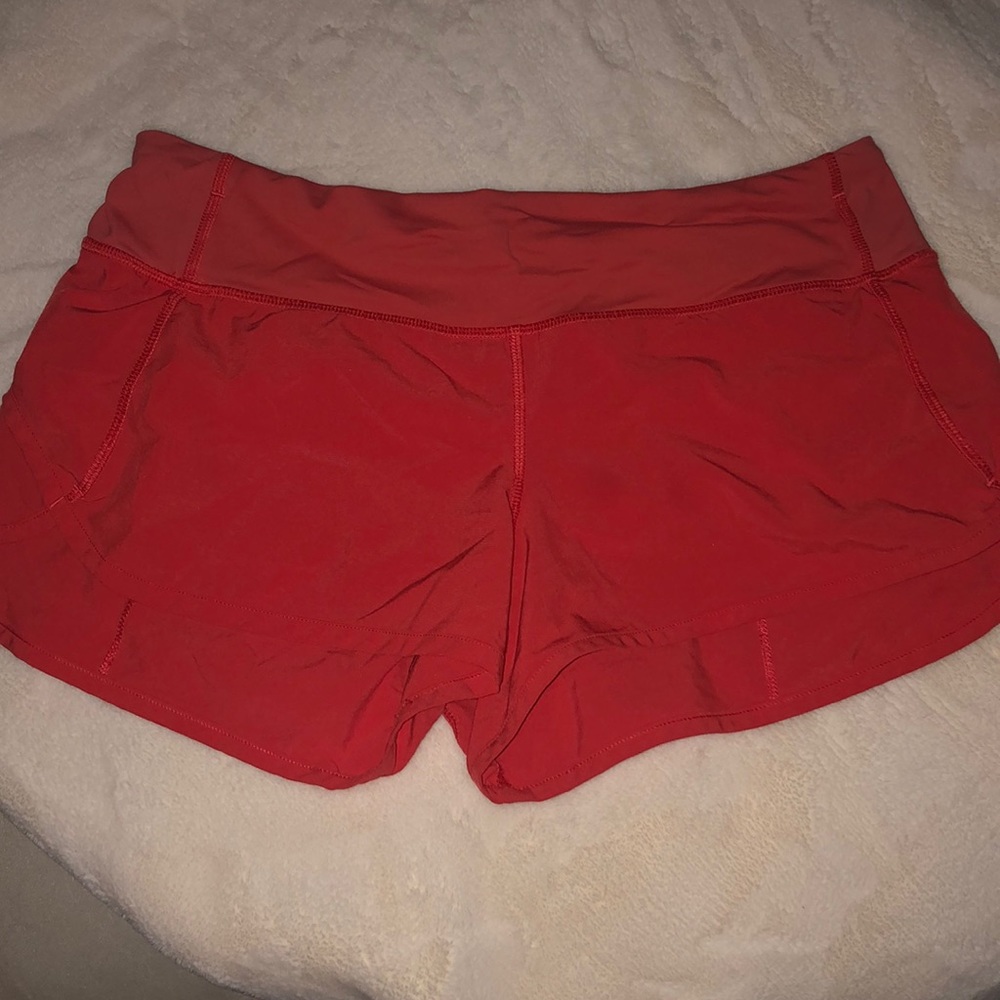 Lululemon speed shorts